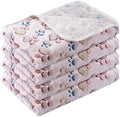 Tatuo 4 Pcs Fleece Dog Blankets by Tatuo