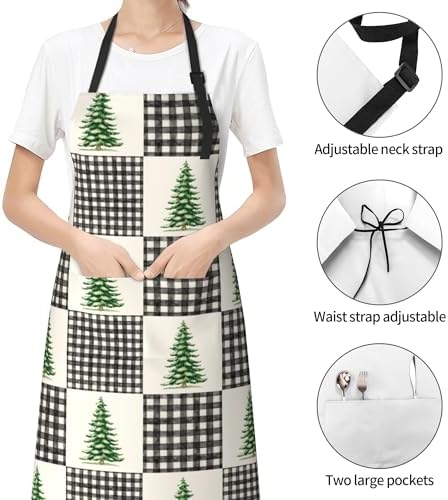 Art Apron with Pocket for Women Men - Image 2