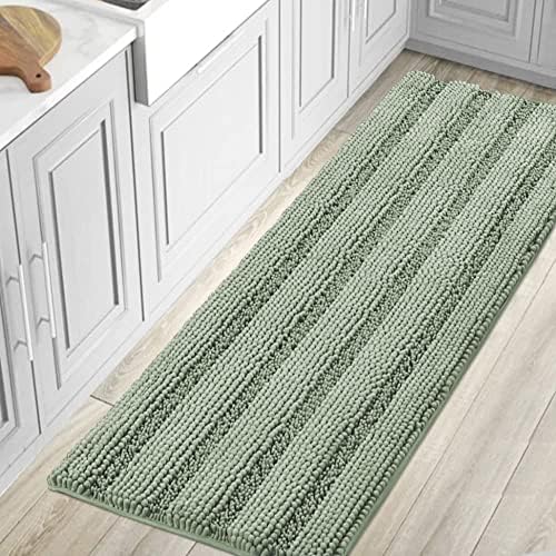 H.VERSAILTEX Bathroom Rugs Bath Mat Runner Rug Non Slip Kitchen Rug Extra Long by HVERSAILTEX