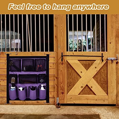 Riakrum 2 Pcs Horse Trailer Grooming Bag, 29.92 x 22.83 Inch - Image 6