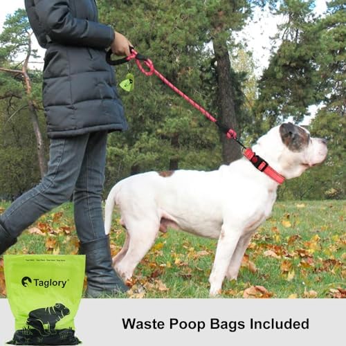 Taglory Rope Dog Leash for Medium Large Dogs, 5 FT Padded Handle - Image 2
