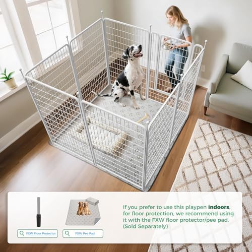 FXW Rollick Dog Playpen, Yard & RV Camping, 8 Panels - Image 2