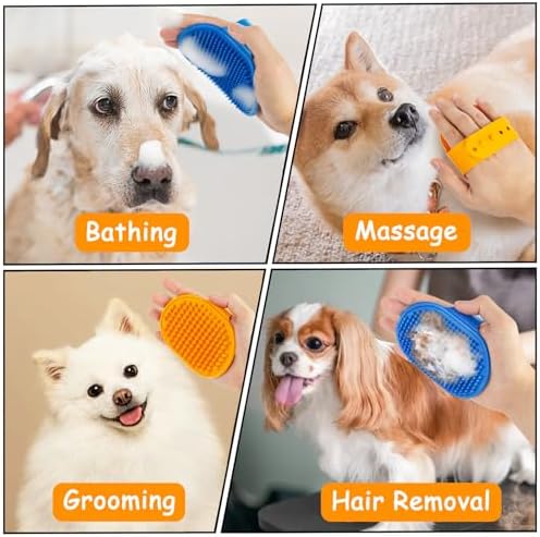 Ponpon 3PCS Dog Bath Brush - Image 5