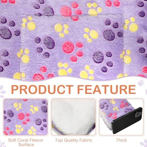 Haull 4 Pcs Waterproof Guinea Pig Bedding Mat, 13 x 18.5 - Image 4