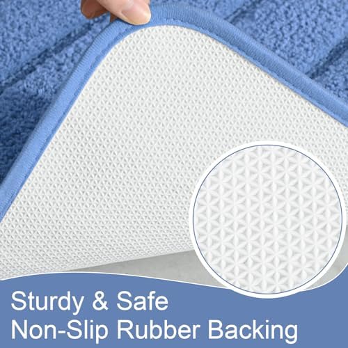 AROGAN Luxury Long Bathroom Runner Rugs 24x72 Inch Bath Rug Non Slip - Image 6