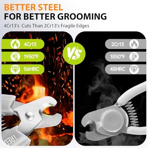 IREDOON Dog Nail Clippers, Ultra-Sharp Pet Nail Clippers - Image 6