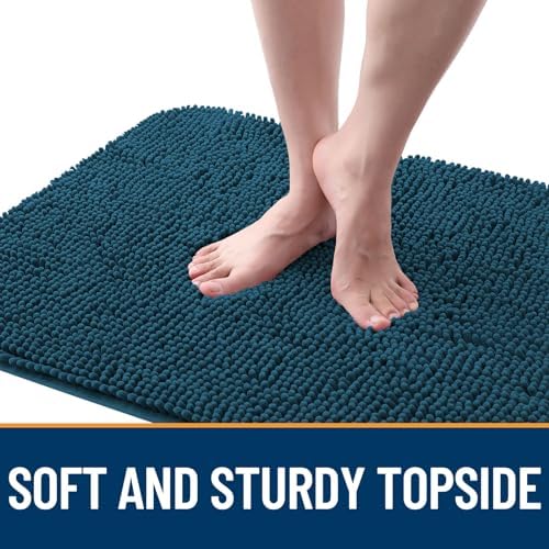 OLANLY Dog Door Mat for Muddy Paws 70x46, Super Absorbent Chenille Mud Mat - Image 4
