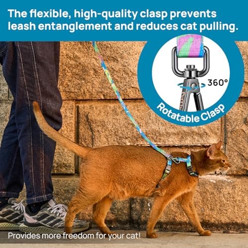 PetThem Adjustable Cat Harness and Leash Set Escape Proof - Image 5