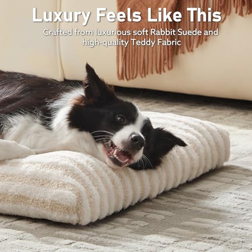 FURTIME Washable XXL Dog Bed for Extra Large Dogs, Giant Dog Crate Beds - Image 3
