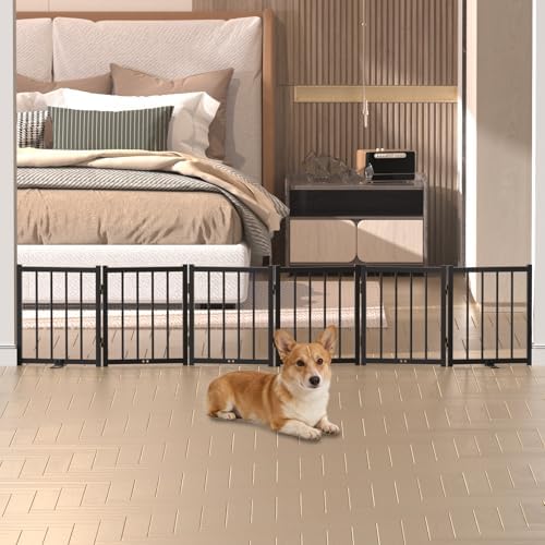 Snuowu 16" Freestanding Short Dog Gate - Image 4
