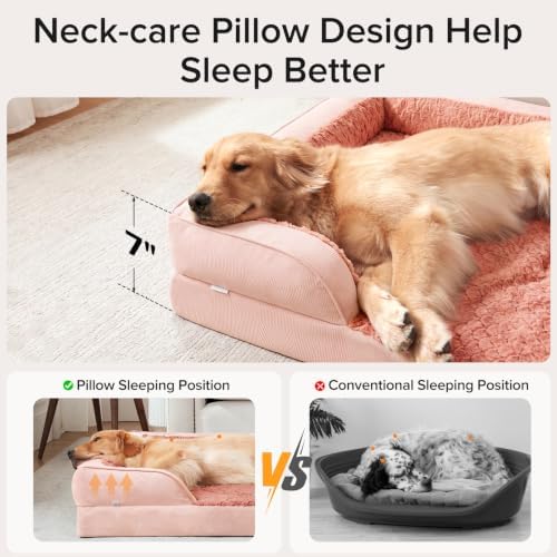 INVENHO L Plus Orthopedic Dog Bed - Image 4