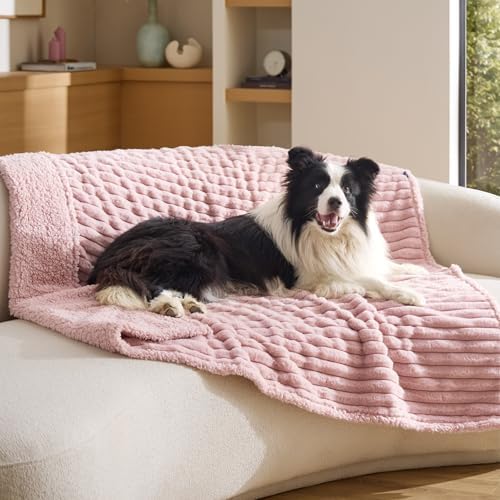 Bedsure ComfyFleece® Waterproof Dog Blankets by BEDSURE