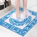 Square Shower Mat, Yonala 24 x 24 Inch Stylish Non Slip Shower Mats by Yonala