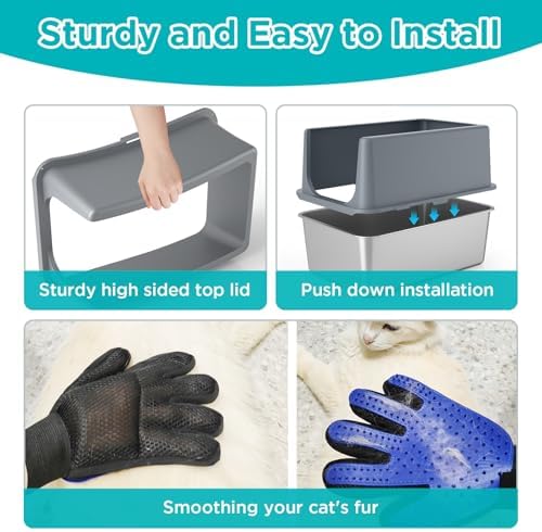 Stainless Steel Litter Box - Image 4