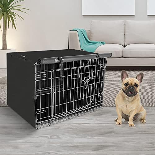 Seiyierr Dog Crate Cover, 30 Inch Dogs Kennel Covers - Image 6
