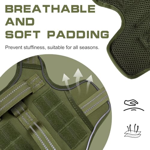 Dog Harness, Tactical No Pull for Small Sized Dog - Image 5