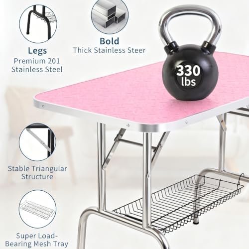 GarveeTech Dog Grooming Table, 36 Inch Pet Grooming Station w/Arm & Noose - Image 4