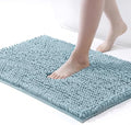 FRESHMINT Chenille Bathroom Rugs Mat 32"x20", Non-Slip Bath Mat by FRESHMINT