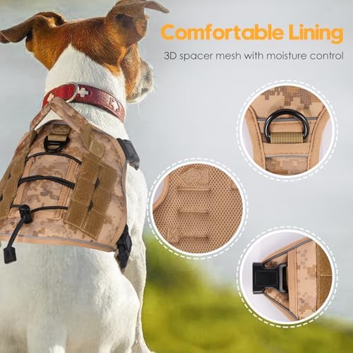 Heavy-Duty Tactical Dog Harness - Image 2