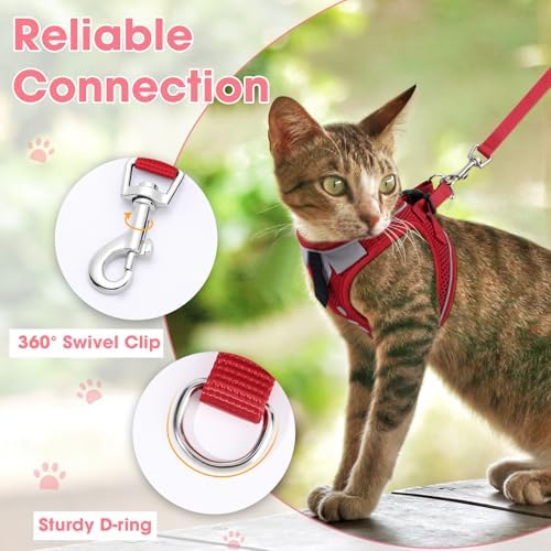 Cat Harness and Leash Set for Walking Escape Proof Vest for Kitten - Image 6