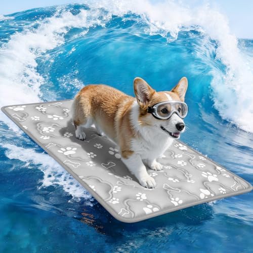Dog Cooling Mat, Large Cooling Dog Bed Mat by Unknown