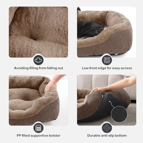 INVENHO Large Dog Beds Large Sized Dog, Washable Orthopedic Warming Soft - Image 3