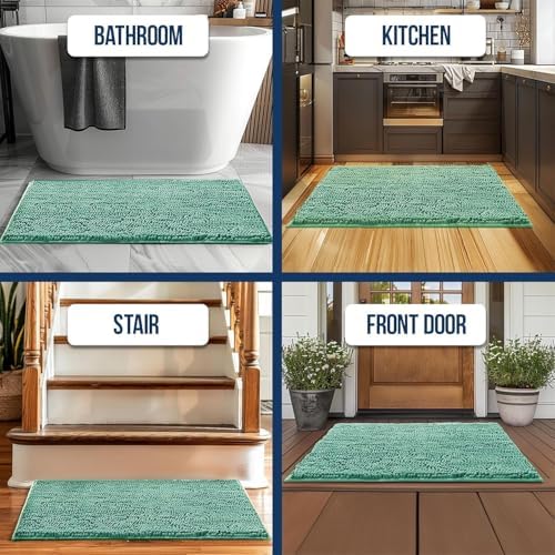 Muddy Mat® | Chenille Bathroom Rugs Quick Dry Microfiber Mats Non Slip Washable - Image 6