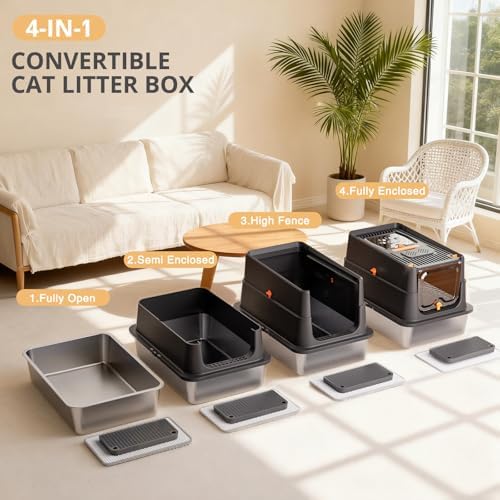 Stainless Steel Litter Box - Image 5