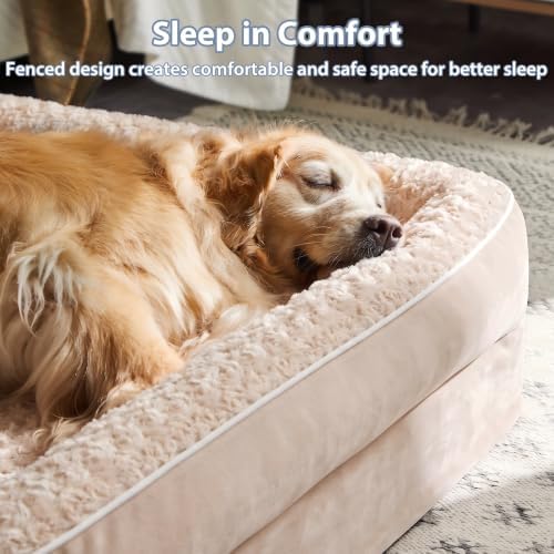 WNPETHOME Orthopedic Washable Dog Bed Large - Image 2