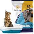 Pettiny 20 Cat Litter Box Liners by Pettiny