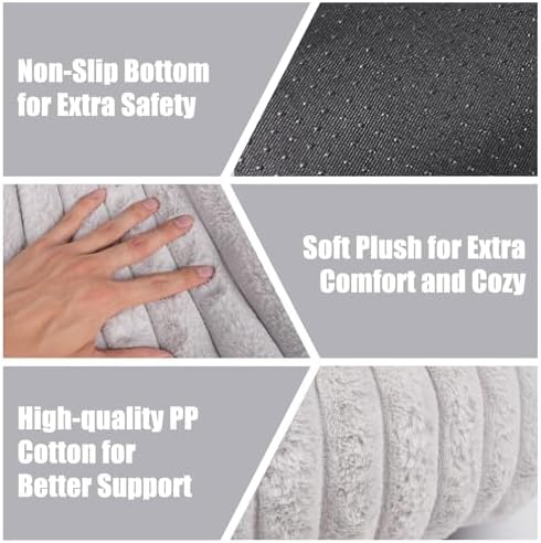 Cat Beds for Indoor Cats, 2 in 1 Cat Cave Bed Kitten Bed for Small Pets - Image 4