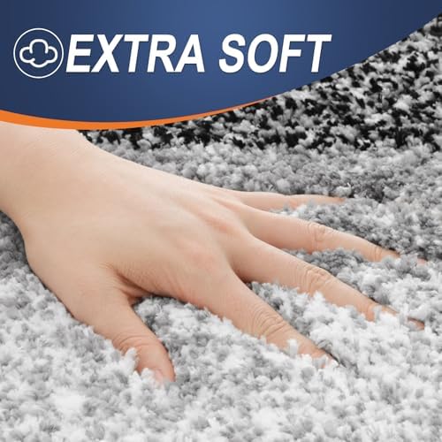 OLANLY Bathroom Runner Rug 47x17, Extra Soft Absorbent Microfiber Bath Rugs - Image 2