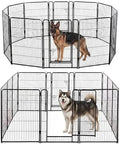 NEWBULIG Dog Playpen Indoor 40 Inch 12 Panels, Metal Outdoor Dog Fence Pen by NEWBULIG