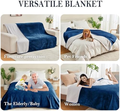 Waterproof Blanket Bed Cover 80"x90" - Image 3