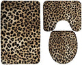 Leopard Print Bath Mat Cheetah Wild Safari Skin Powerful Animal Big Cat by AEMBEE