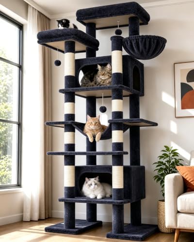Globlazer Giant Tall Heavy Duty Cat Tower by Globlazer
