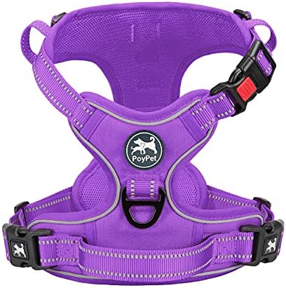 PoyPet No Pull Dog Harness, Reflective Vest by PoyPet