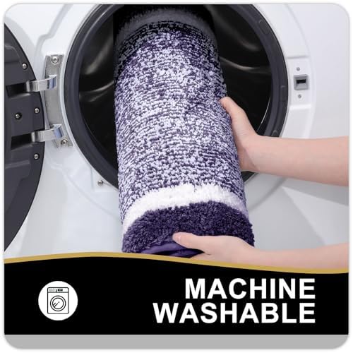 OLANLY Bathroom Rugs 30x20, Soft Absorbent Microfiber Bath Rugs - Image 5