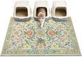 Unicorn Catcher 40"x30" Cat Litter Mat Non-Slip Washable Litter Box Mat by UnicornCatcher