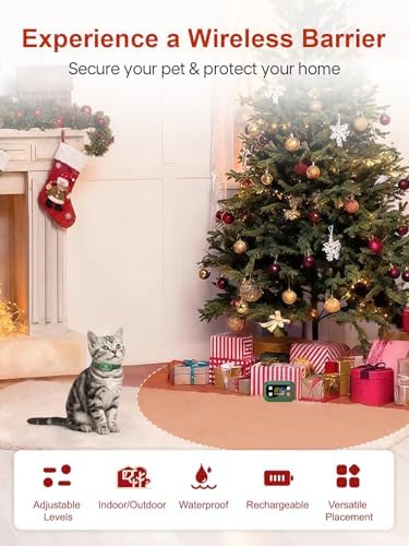 MIMOFPET Wireless Pet Barrier for Cats Dogs - Image 3