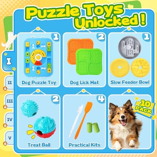 Forfon Upgraded Dog Enrichment Toy Set - Image 2