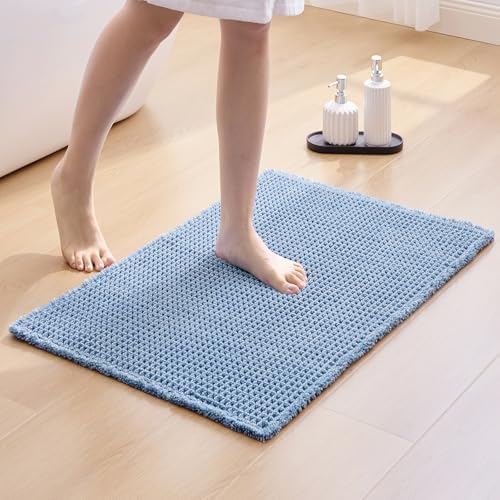ILANGO Upgraded Waffle Bath Rug 16x24, Super Absorbent Non Slip Bath Mat - Image 2