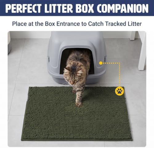 Muddy Mat® | XL Cat Litter Mat 48"x72", Litter Trapping Mat, Super Absorbent - Image 3