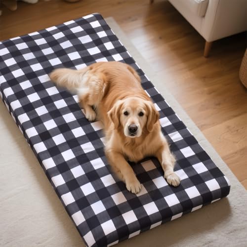Replacement Dog Bed Covers Elastic Edged Washable 52" x 28" x 6" - Image 5