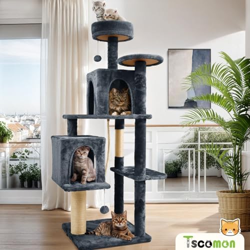 58.5inch Large Cat Tree Tower Condo - Image 6