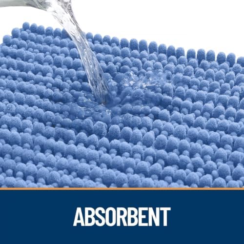 OLANLY Dog Door Mat for Muddy Paws 30x20, Ultra-Absorbent Chenille Mud Mat - Image 4