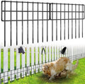 42.5ft x 13in Garden Fence Animal Barrier, 30 Panels No Dig Fence by NANYEZH