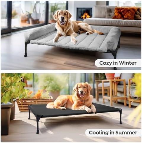 Veehoo Elevated Dog Beds Medium Sized Dog - Image 5