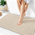 OLANLY Thick Chenille Bathroom Rugs 36x24, Soft Absorbent Bath Mat by OLANLY