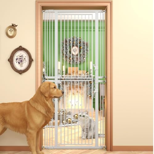 KAGNJIC74.8 Extra Tall Pet Gate, 29.5"-35.25" Cat Gate by KagnJicfocusonpetsupplies